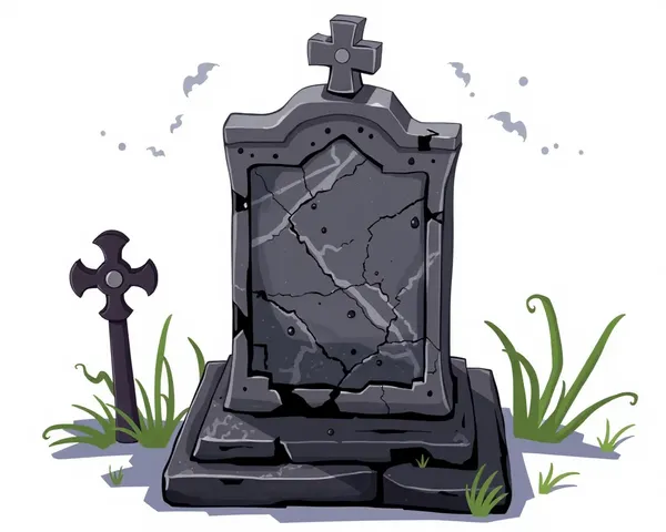 PNG Format Tombstone Image Example