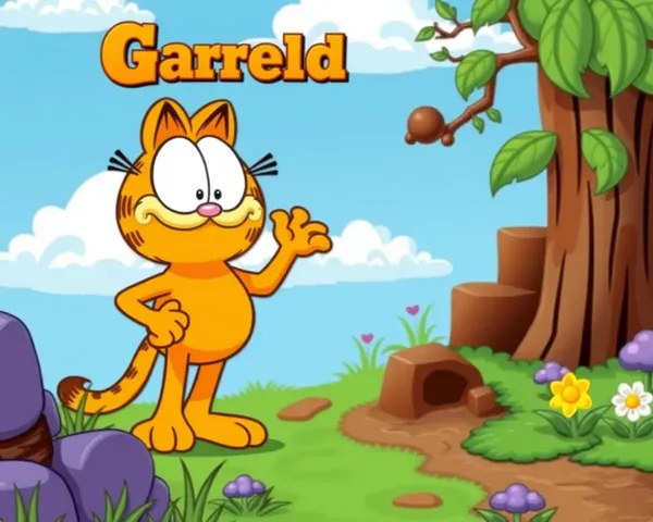 PNG Format of Garfield Video Game