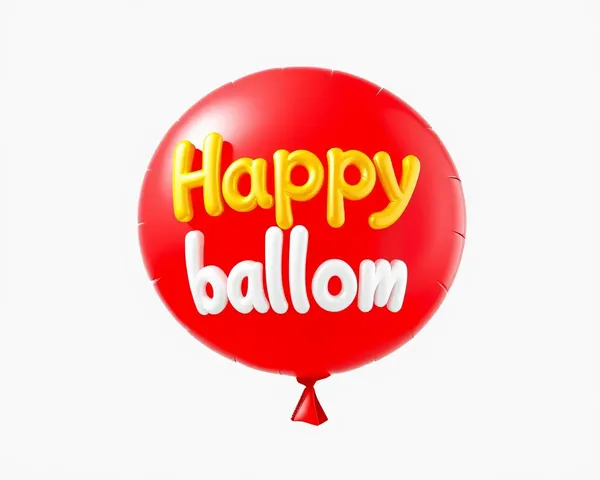 PNG Text Balloon Icon with White Background