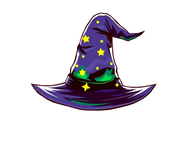 PNG Wizard Hat Graphic Design