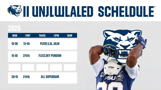 PSU Football Schedule 2025 Includes Key Matchups