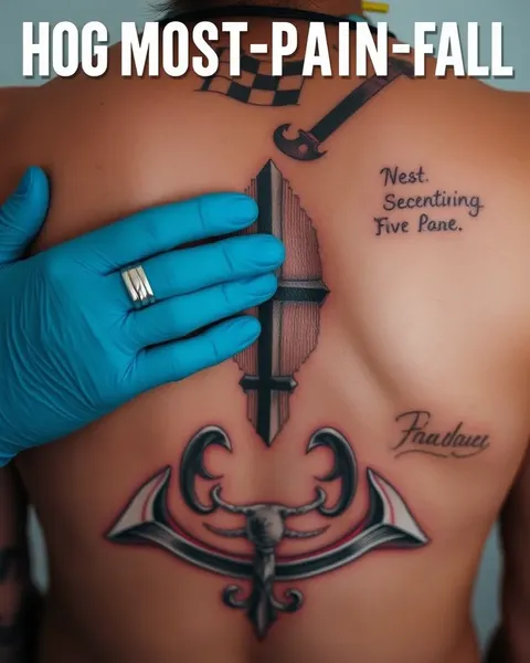 Painful Tattoo Areas for the Brave