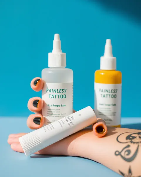 Painless Tattoo Cream for a Stress-Free Tattoo Session