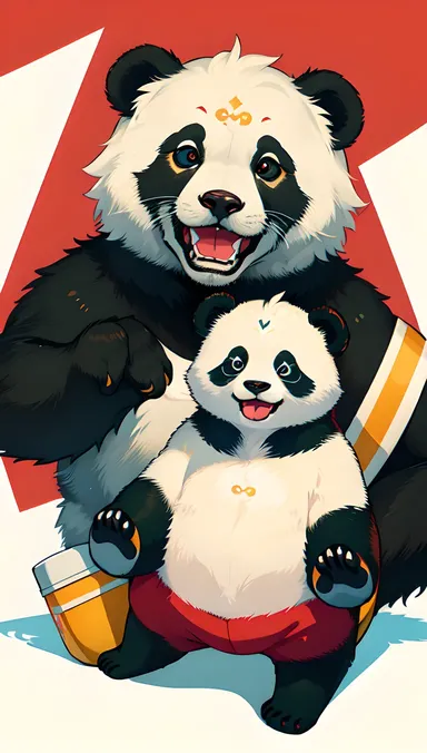 Panda Team Leader hentai's Unbeatable Strength