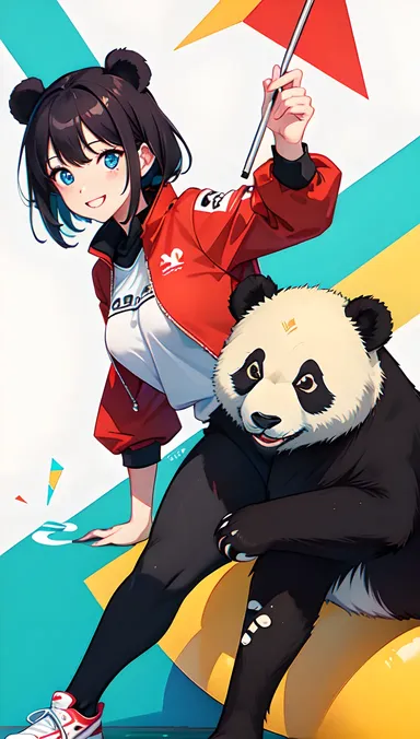 Panda Team Leader hentai Takes Charge