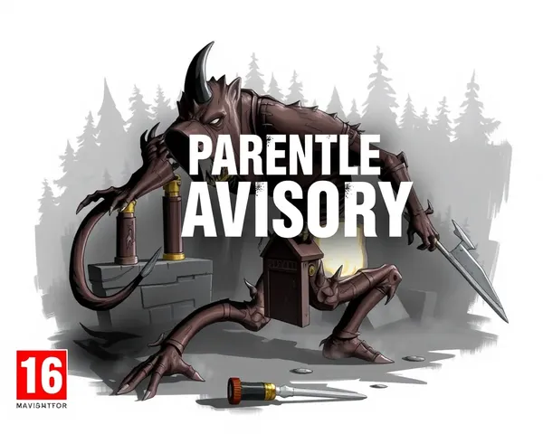 Parental Advisory PNG Game Contains Graphic Content