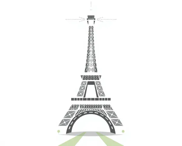 Paris 2024 PNG Transparent Icon for Olympic Branding