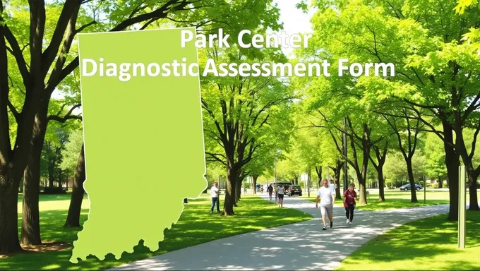 Park Center Diagnostic Assessment Form 2025 Indiana Copy