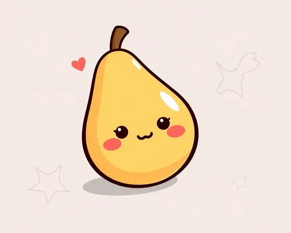 Patata Papa Kawaii PNG: Adorable Potato Cartoon Illustration