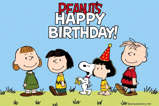 Peanuts Happy Birthday Images for Gift