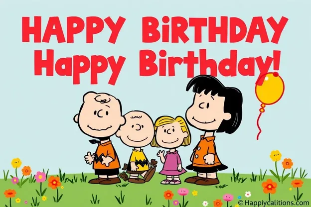 Peanuts Happy Birthday Images for Occasion