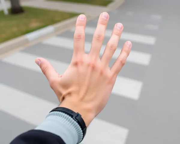 Pedestrian Hand Png Image Found