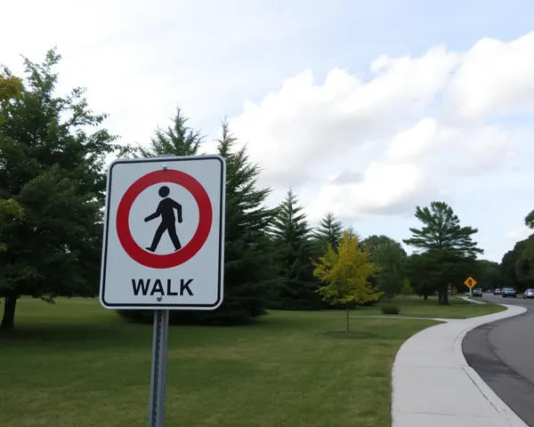 Pedestrian Walk Sign PNG Icon Graphic Design