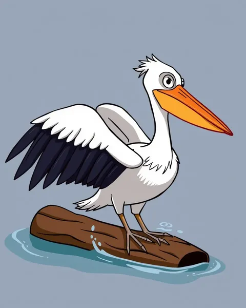 Pelican Cartoon Images Featured in Animation