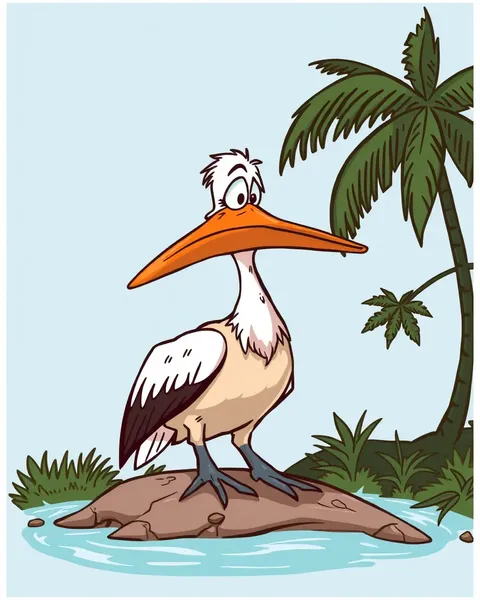 Pelican Cartoon Images for Animated Series