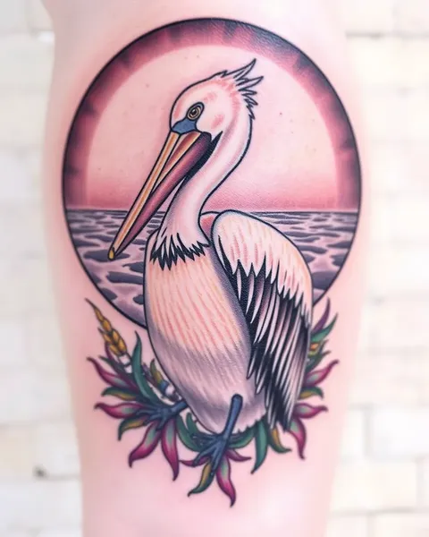 Pelican Tattoo Meaning and Symbolism Explained