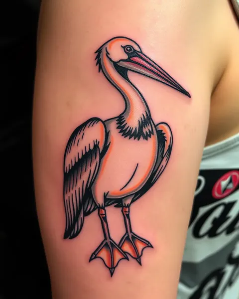 Pelican Tattoo Symbolism and Its Meaning