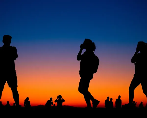 People Silhouette PNG File Available