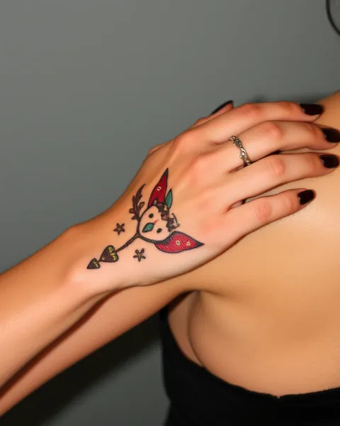 Permanent Remembrance: Keepsake Tattoo on Body