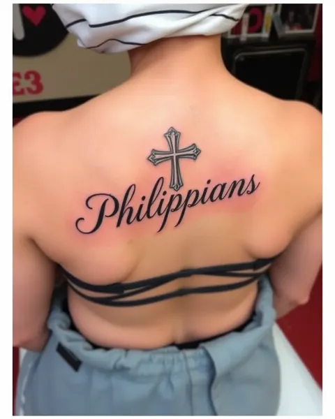 Philippians 4:13 Tattoo Design Ideas and Symbolism