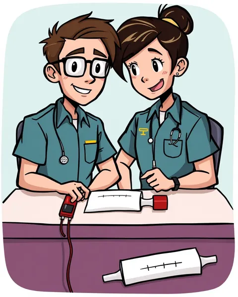 Phlebotomy Cartoon Pictures: Medical Illustrations