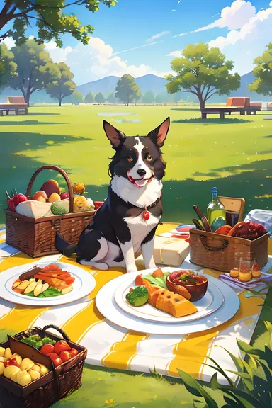 Picnic at the Restaurant with Animal Companions