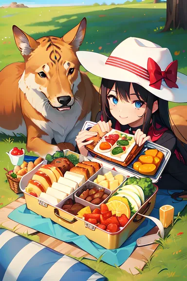 Picnic with Animal Friends at the Restaurant