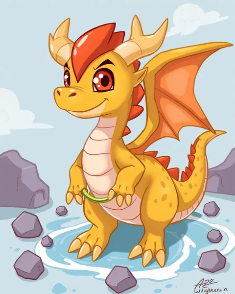 Pictures Showcase Cartoon Dragon Characters