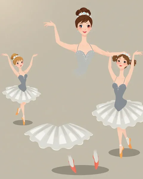 Pictures of Cartoon Ballerinas