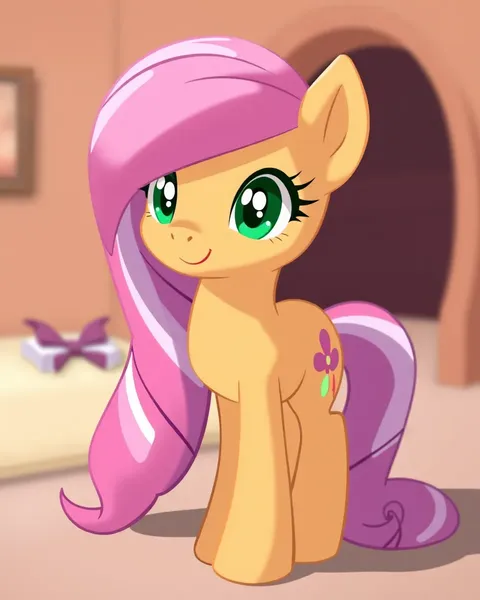 Pictures of Cartoon Ponies' Bright Imagery