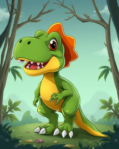 Pictures of Cartoon T Rex Art