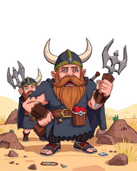 Pictures of Cartoon Viking Adventures