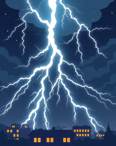 Pictures of Lightning Cartoons: A Frenzied Frenzy