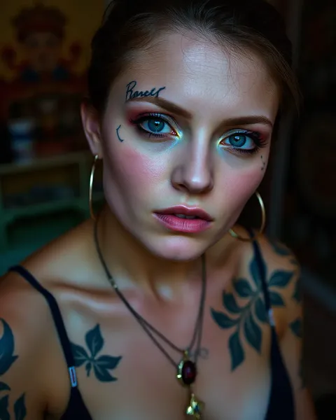 Pimples and Tattoos: A Fashionable Fusion