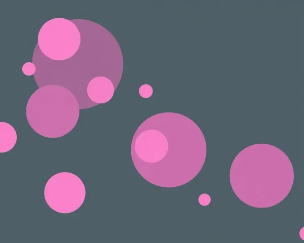 Pink Dots Display Irregular Pattern in PNG Format