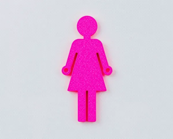 Pink Female Symbol PNG Transparent File Available