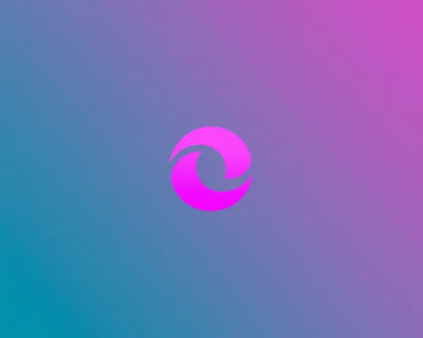 Pink Microsoft Edge Icon PNG Image Retrieved