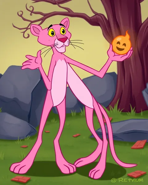 Pink Panther Cartoon Pictures: Whimsical Animation Art