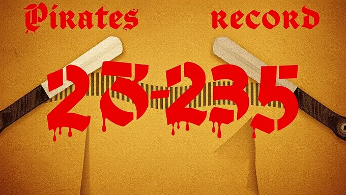 Pirates Record 2025: Pirates' 2025 Record Keeping