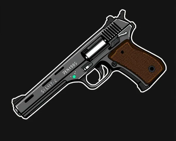 Pistol PNG Image File Format Description