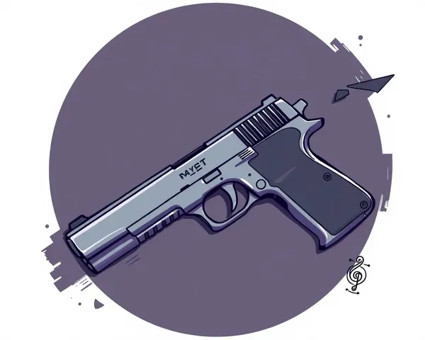 Pistol PNG Image File Format Example