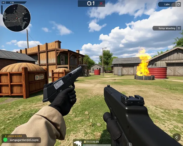 Pistol Reload POV PNG: Pistol Reload POV PNG Repeated Same