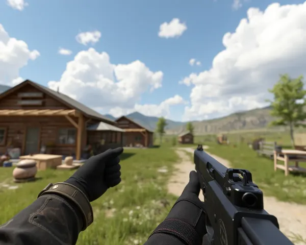 Pistol Reload POV PNG: Pistol Reload POV PNG Same Repeated