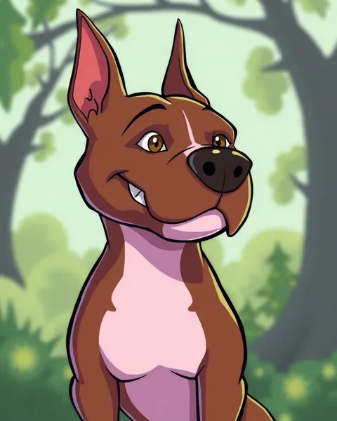 Pitbull Cartoon Images for Android