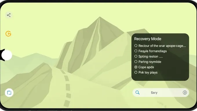 Pixel 2025 Recovery Mode Process