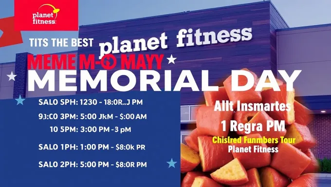 Planet Fitness Memorial Day 2025 Operating Hours Announced