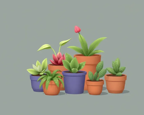 Plantas Cuadro PNG File Located