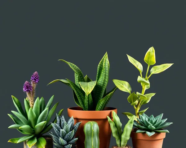 Plantas Cuadro PNG File Stored