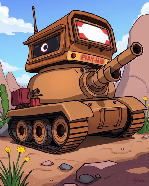 Playful Cartoon Tank Pictures Galore