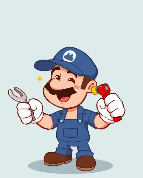 Plumber Cartoon Images: Playful and Humorous Portraits